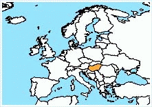mapa - Maďarská republika