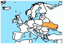 mapa - Ukrajina