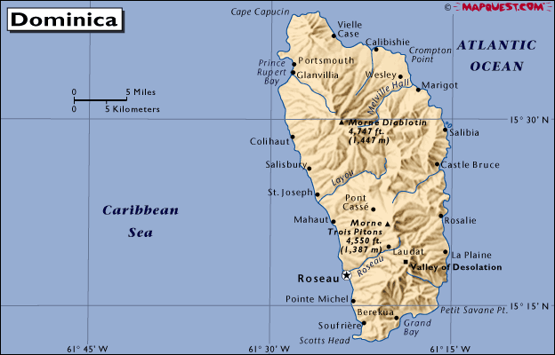 mapa - Dominické společenství