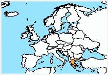 mapa - Řecká republika