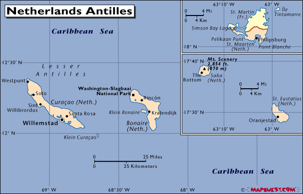 mapa - Bonaire