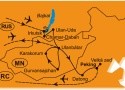 BAJKAL, MONGOLSKO, ČÍNA