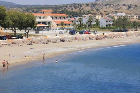 Kamari-Beach, Řecko, Rhodos