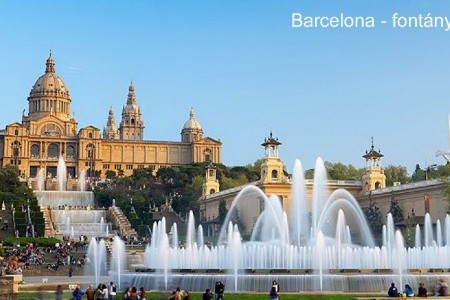 Barcelona, Girona, Montserat S Pobytem U Moře