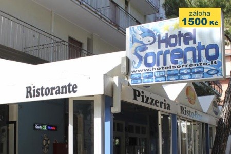 First Minute Do 28.2.2019 Lido Di Jesolo - Hotel Sorrento***, 1.dítě Do 12.9 Let Zdarma