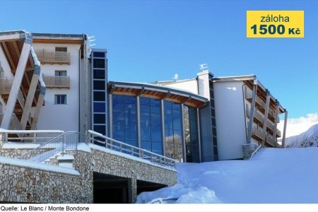 Hotel Le Blanc V Monte Bondone - 300 M Od Lanovky