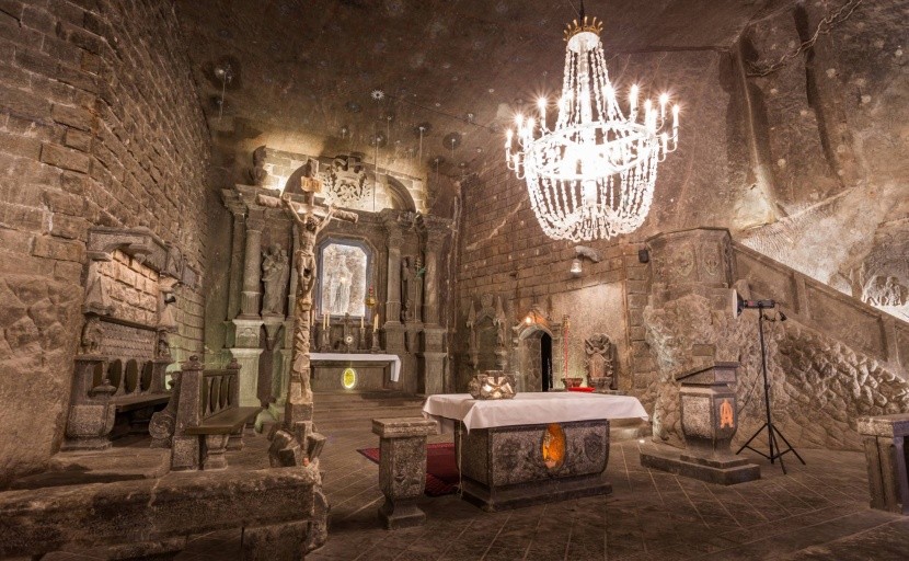 Solný důl Wieliczka