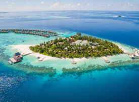 Maledivy se skládají z tisíce ostrůvků